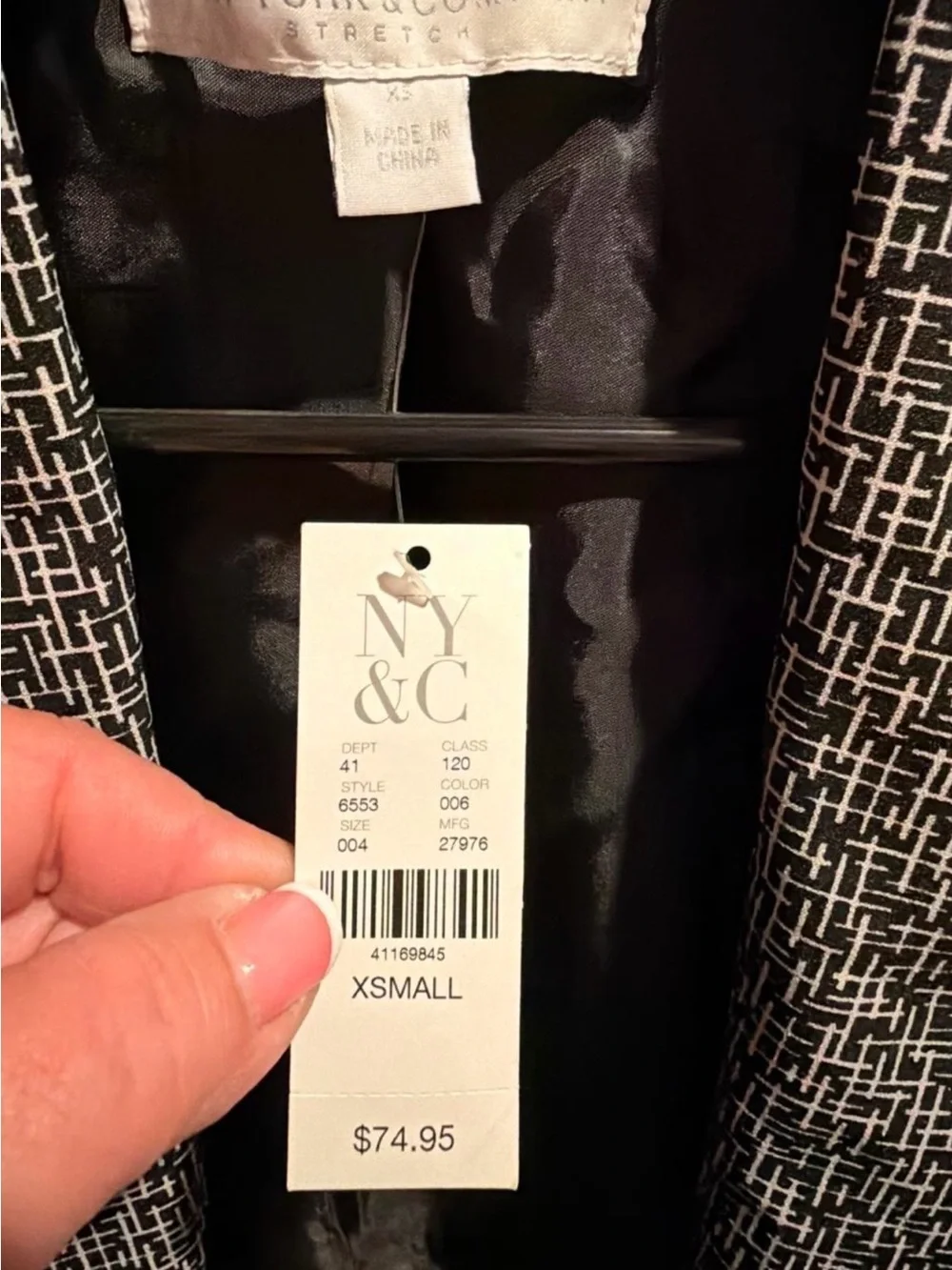 New York & Company cropped open
